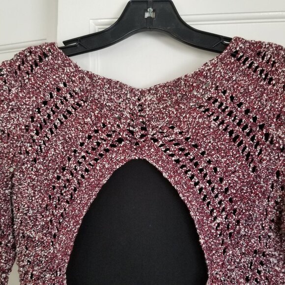 Rag and Bone Red Heart Knit Dress w/ Cut O… - Picture 5 of 10